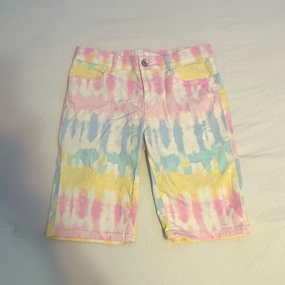 Tie-Dye Girls Shorts